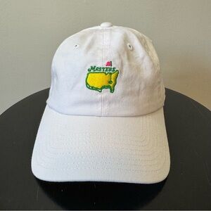 Masters American Needle White Dad Hat EUC